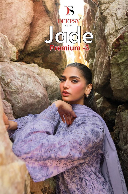 Jade Premium Vol 3 By Deepsy Cotton Dupatta Pakistani Salwar Suits Wholesale Online